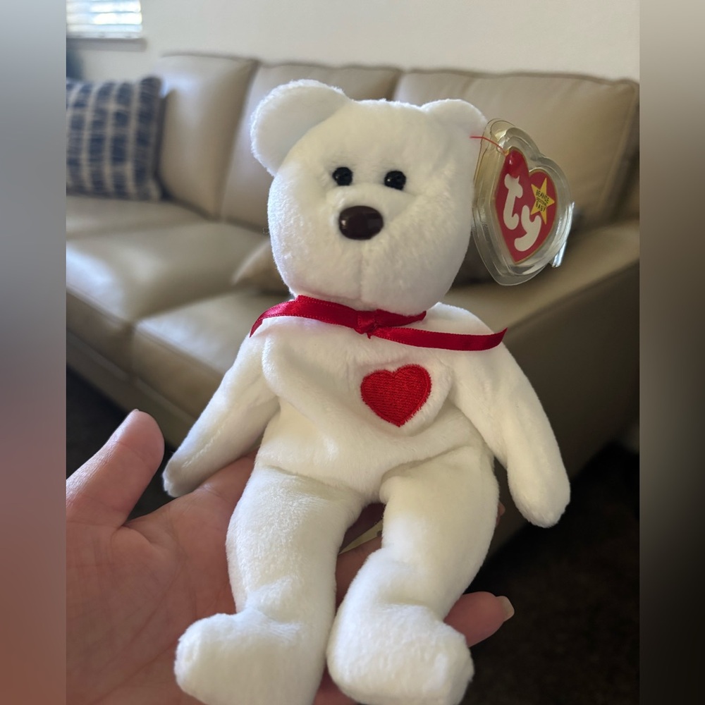 TY Extra Rare - limited made - retired - vintage Beanie Babies - Valentino